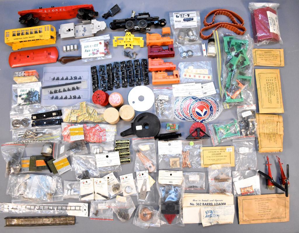 Large group of modern and postwar Lionel repair parts (1 of 5)
