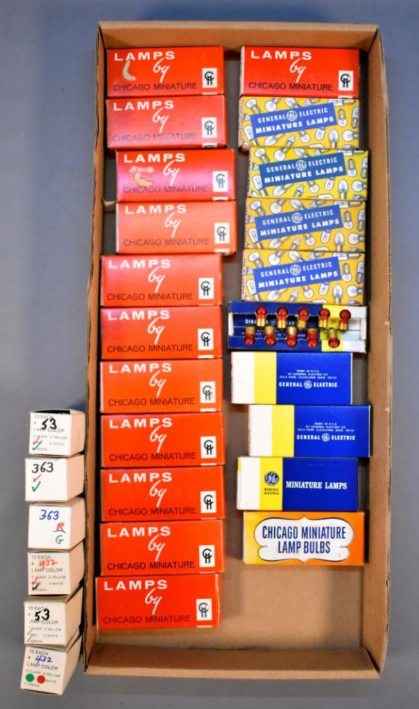 Huge group of miniature replacement bulbs for prewar (1 of 5)