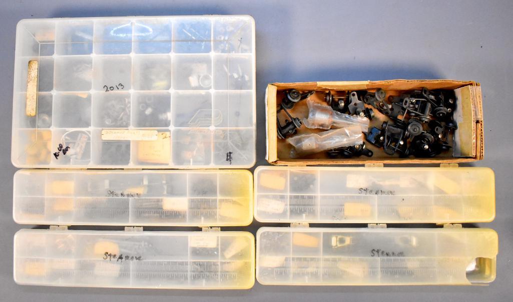 Fantastic group of original Lionel postwar O steam: Fantastic group of original Lionel postwar O steam locomotive parts for 726, 675, 681 and others. All in fantastic condition and appears to be almost all unused.