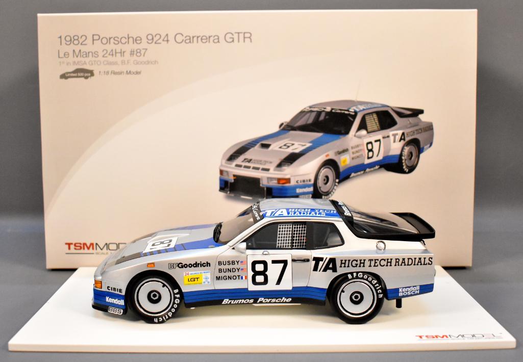 TSM Model 1/18 scale resin 1982 Porsche 924 Carrera GTR (1 of 12)