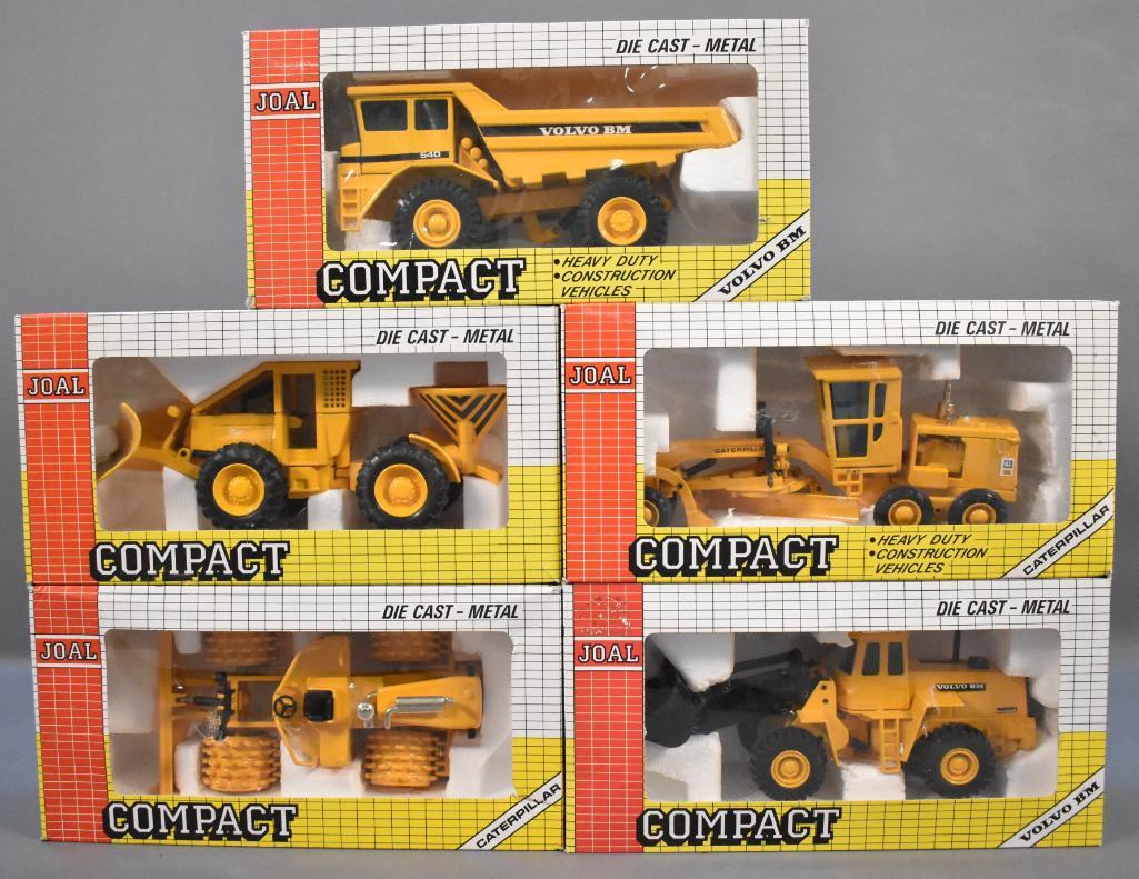 Five Joal Compact 1/43 construction die cast earth (1 of 7)