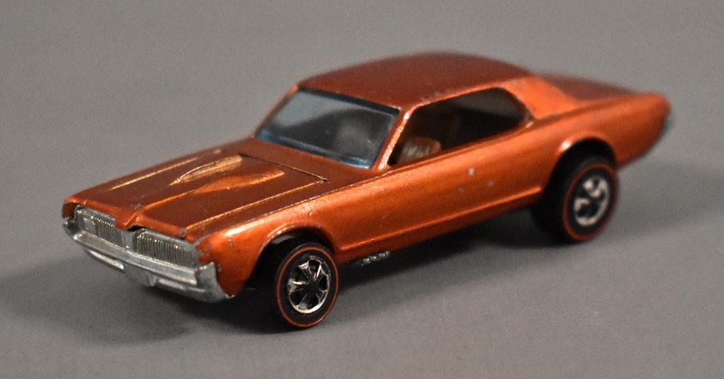Redline Hot Wheels HK Orange Custom Cougar Loose (1 of 8)