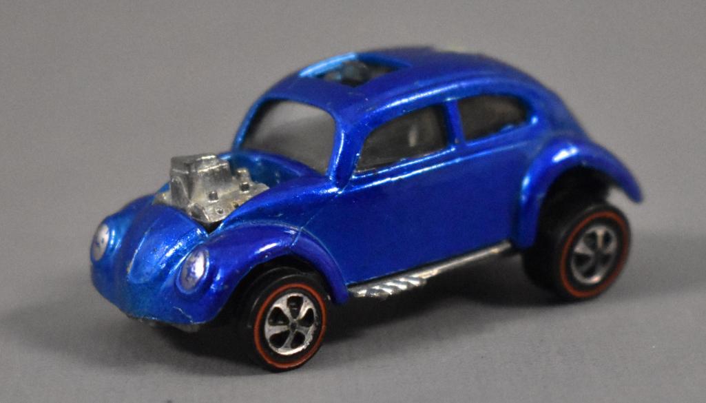 Redline Hot Wheels US Blue Custom Volkswagen Loose (1 of 7)