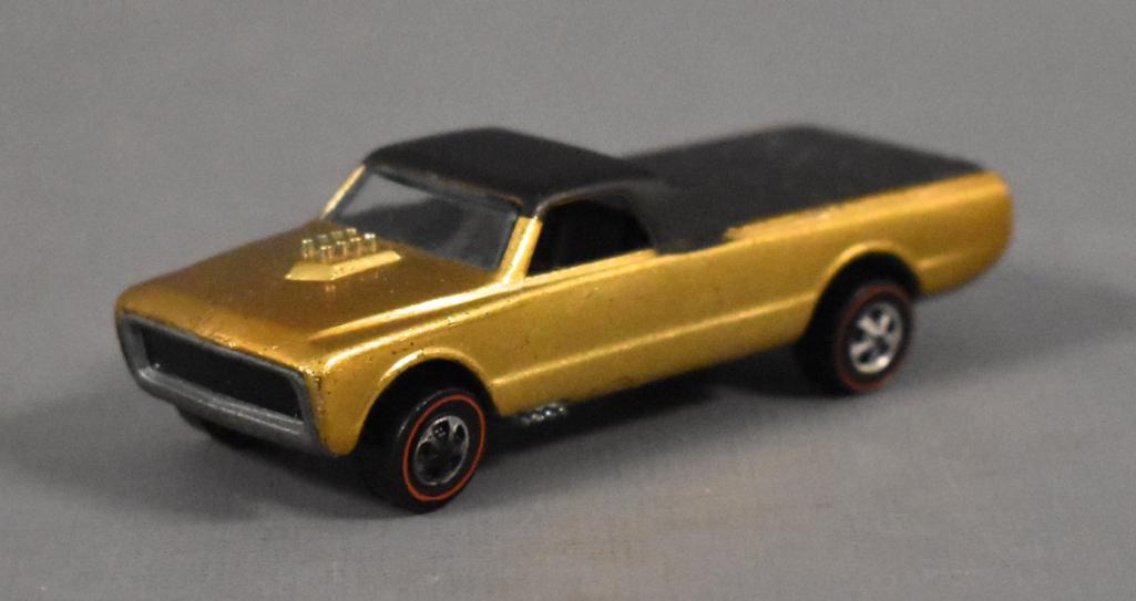 Redline Hot Wheels US Gold Custom Fleetside Loose (1 of 7)