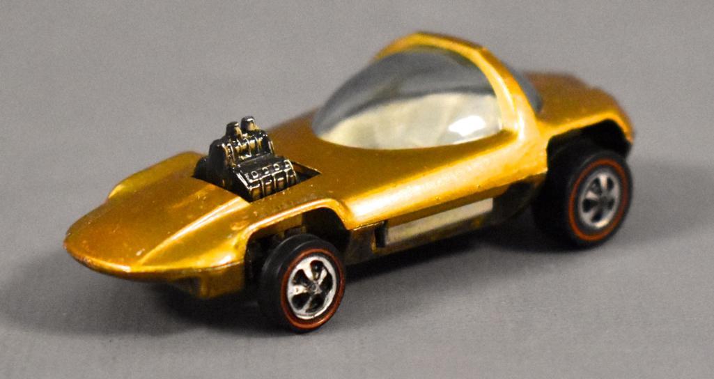 Redline Hot Wheels Loose US Gold Silhouette (1 of 7)