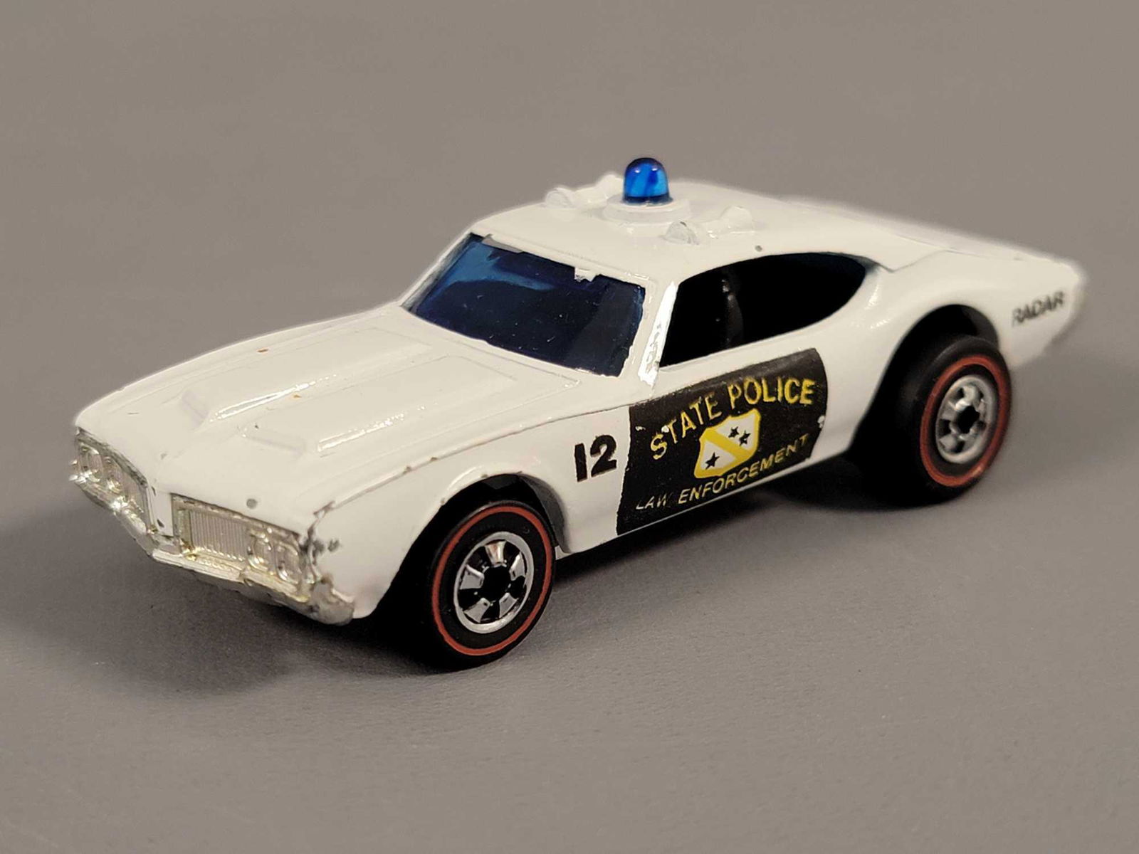 Redline Hot Wheels Flying Colors Police Cruiser Loose (1 of 7)