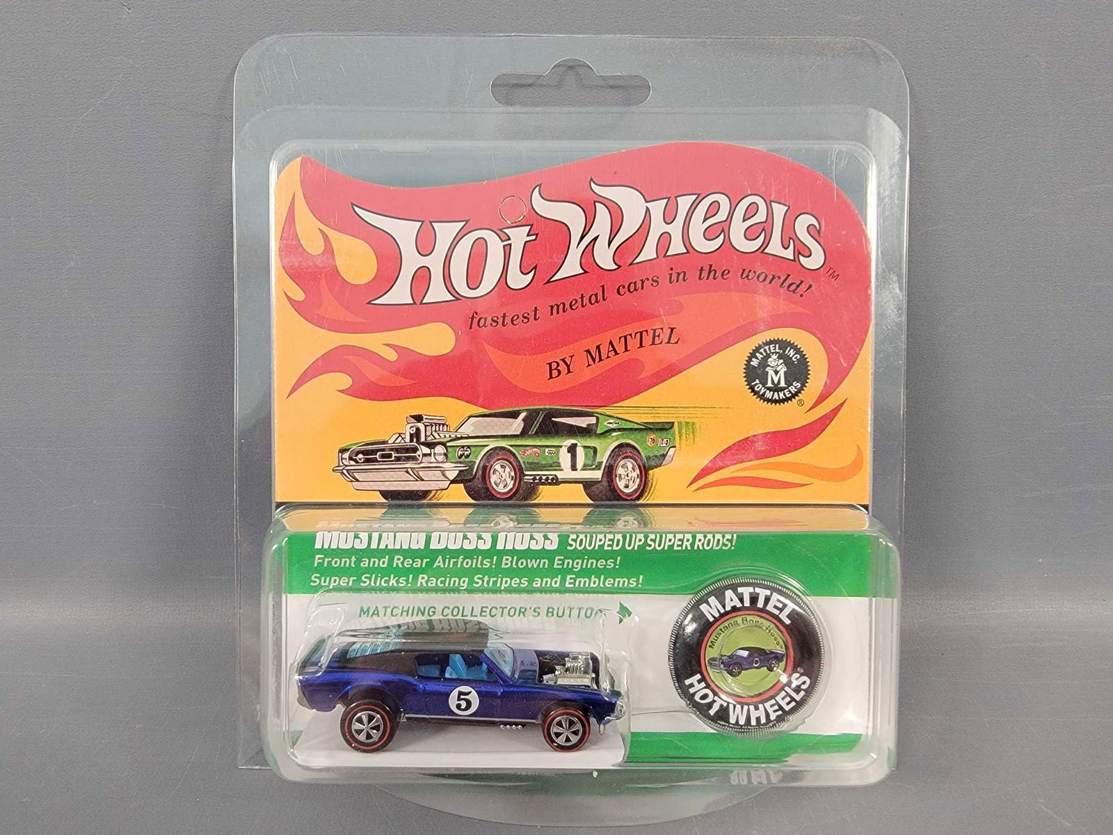Hot Wheels RLC Redline Club Spoilers Mustang Boss Hoss (1 of 7)