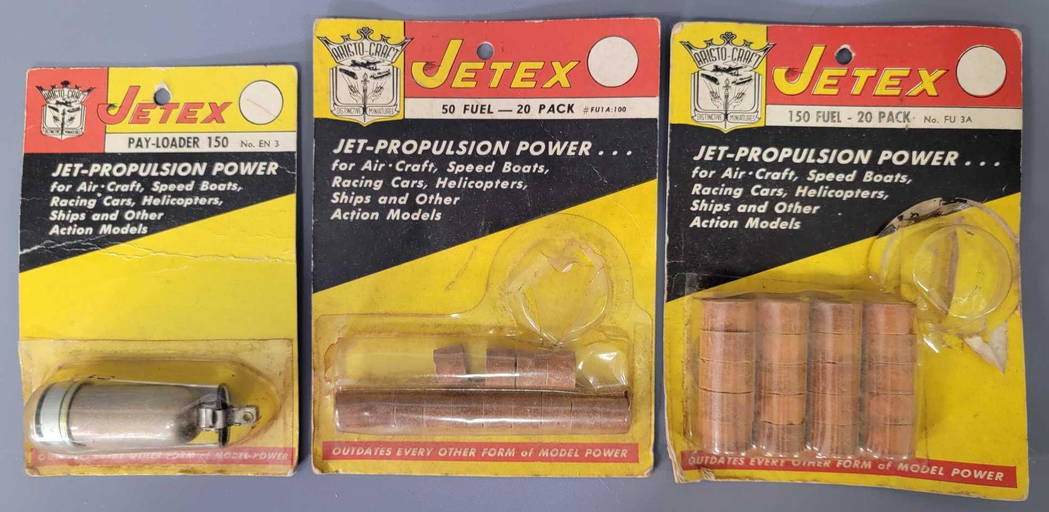 Vintage Jet X Jet Propulsion Power For Action Models