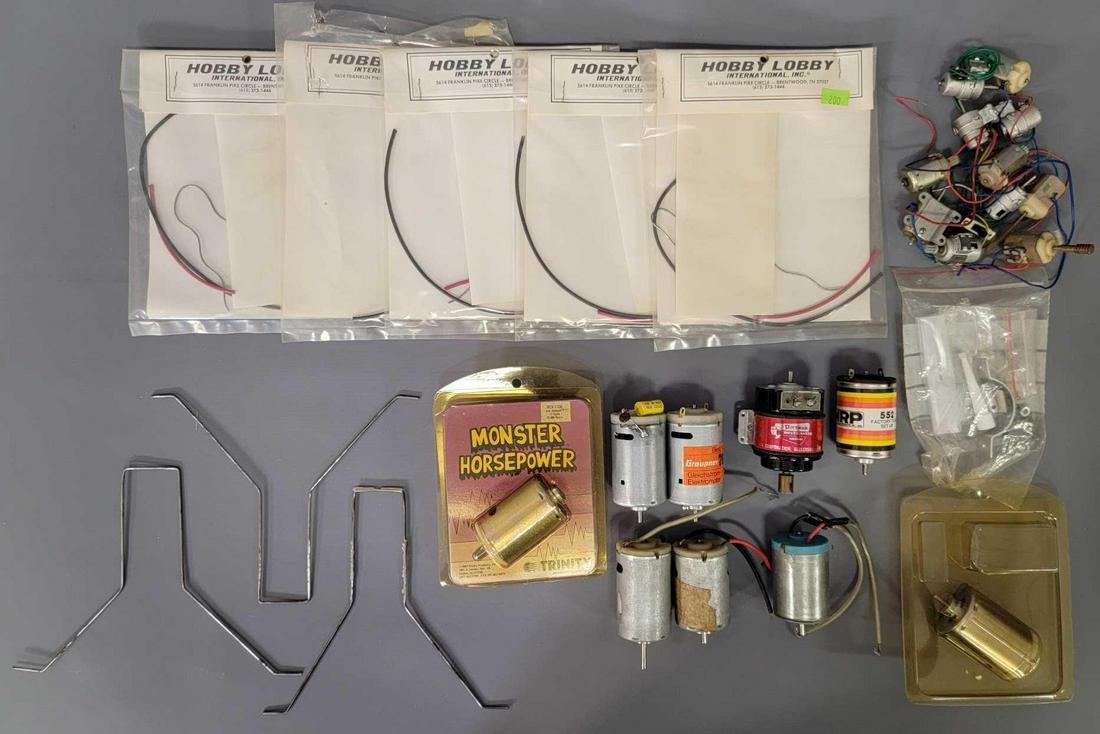 Group of mixed RC electric motors to include Graupner (1 of 6)