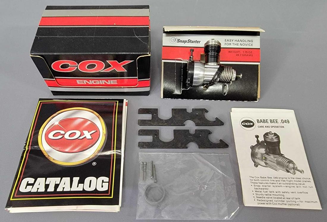 Cox 049 gas model airplane engine new in original box (1 of 7)