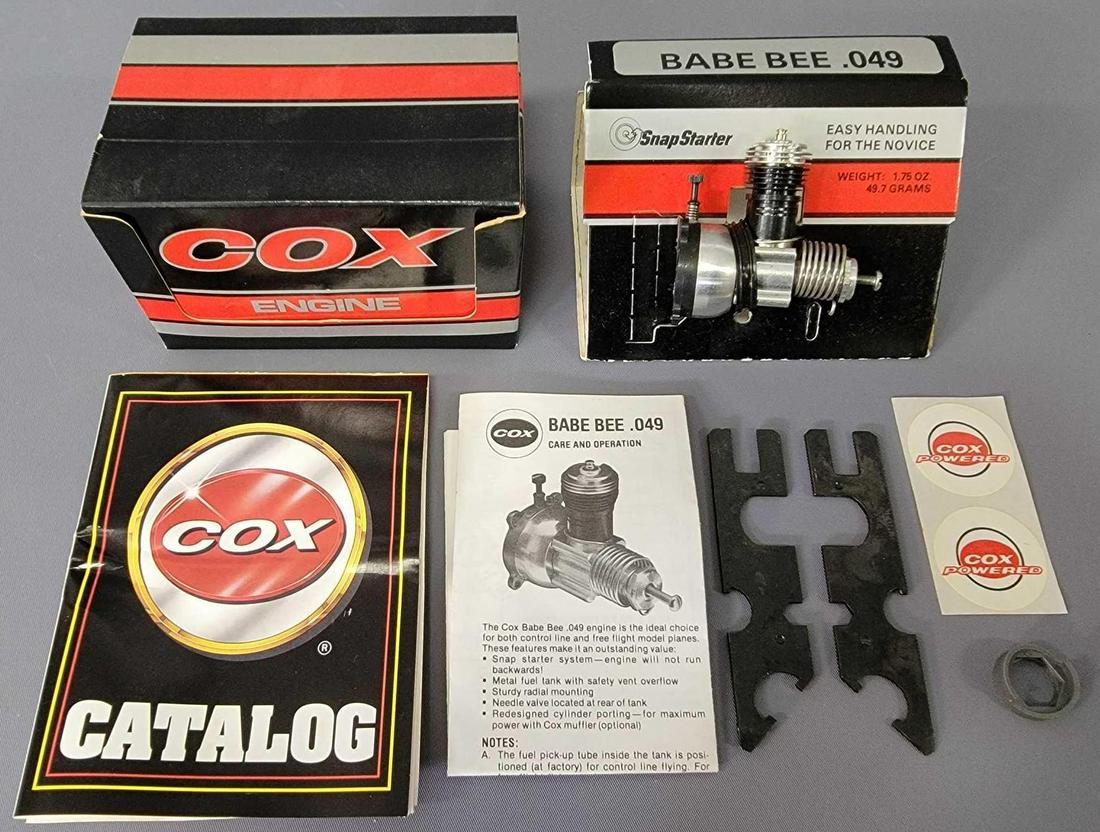 Cox 049 gas model airplane engine new in original box (1 of 7)