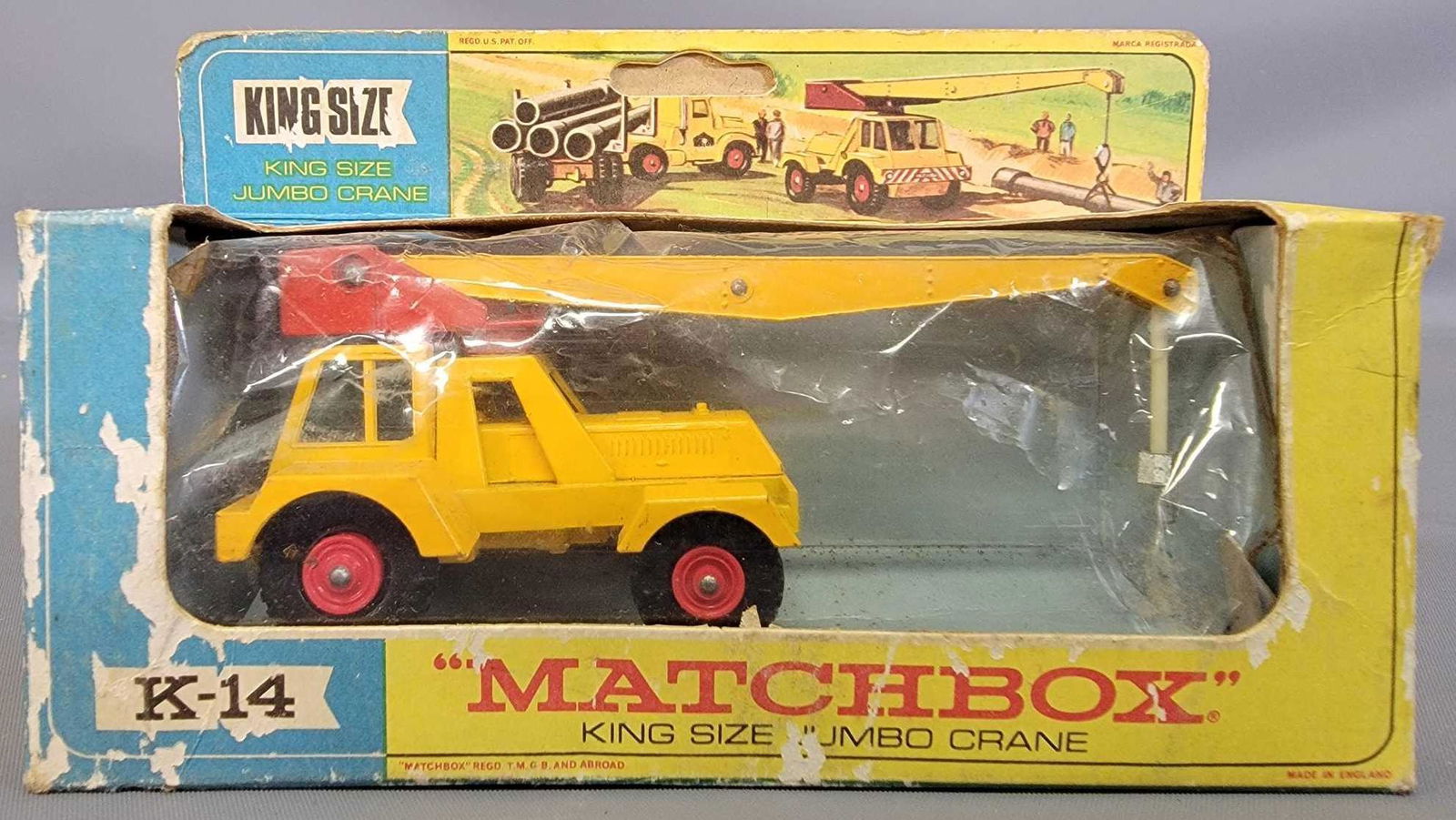 Matchbox Lesney King Size K-14 Jumbo Crane in original (1 of 6)