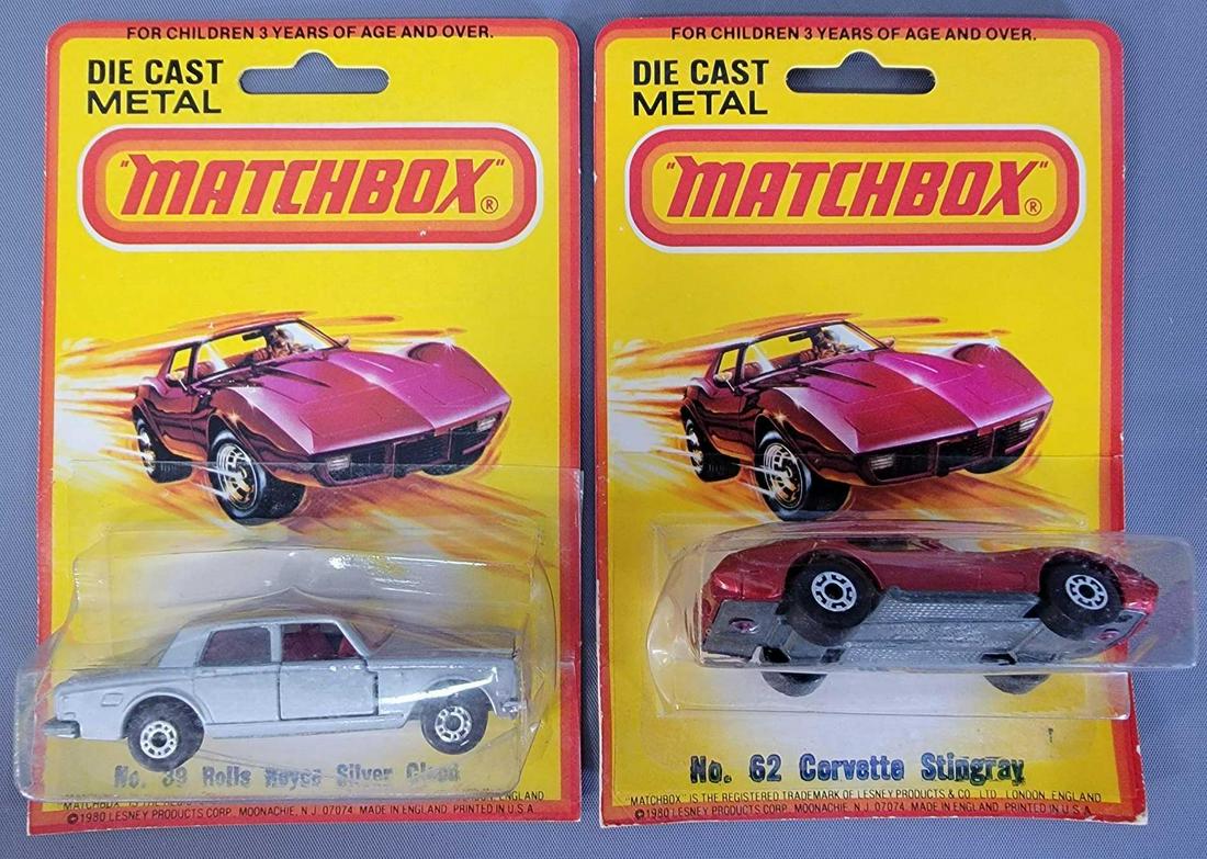 Group of 2 Matchbox cars on Blister Packs (1 of 8)