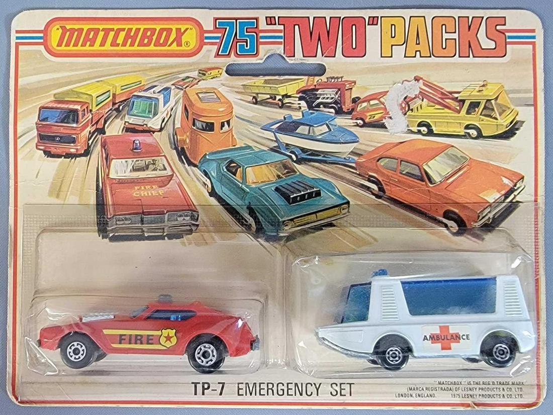 Matchbox Lesney 75 "Two" Packs TP-7 Emergency Set on (1 of 7)