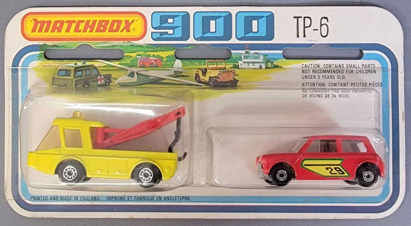 Matchbox Lesney 900 two packs TP6 Tow Joe & Mini Aug 14, 2021 Toystrainsandotheroldstuff