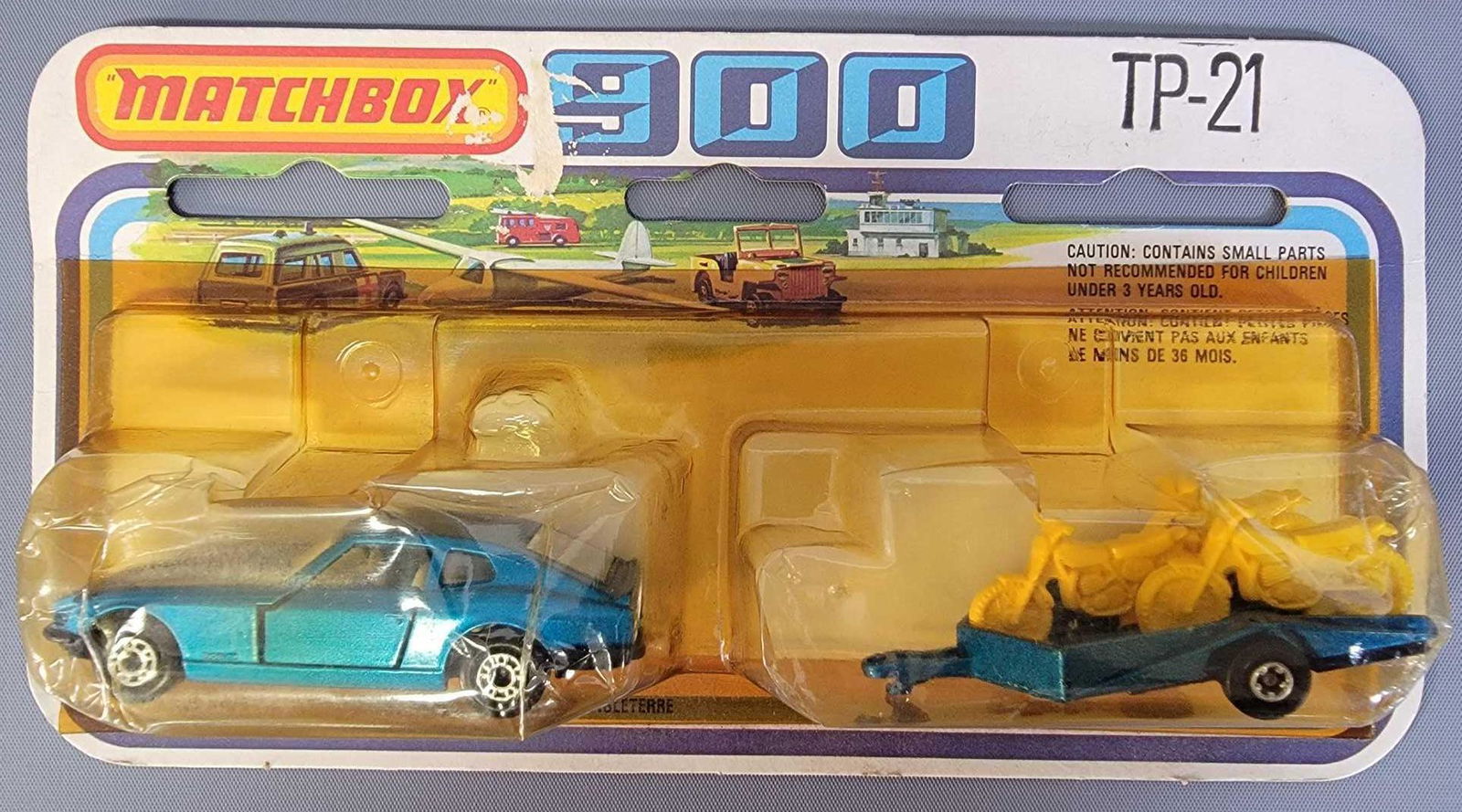 Matchbox Lesney 900 two packs TP-21 Datsun 260 Z 2+2 & (1 of 6)