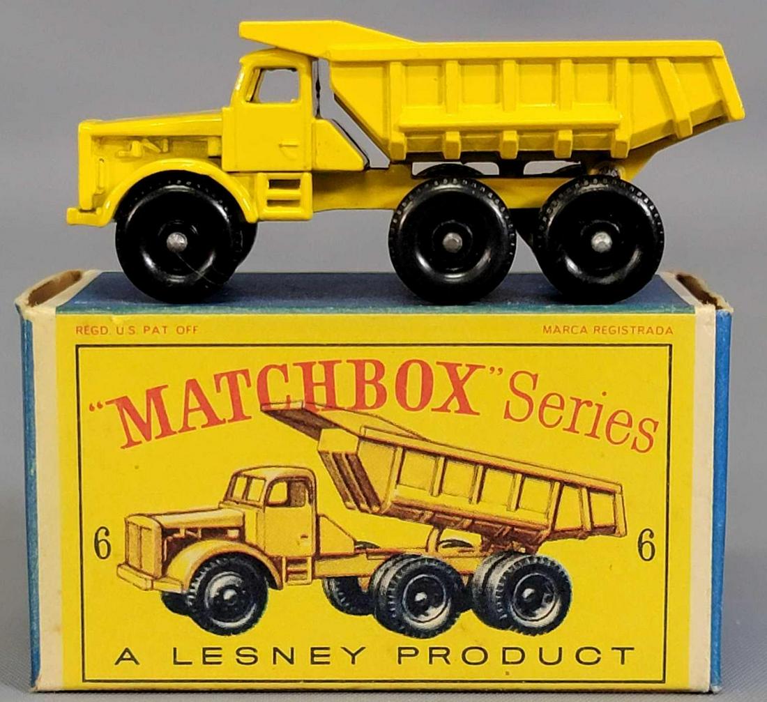 Lesney Matchbox #6 Euclid Quarry Truck in original box (1 of 6)