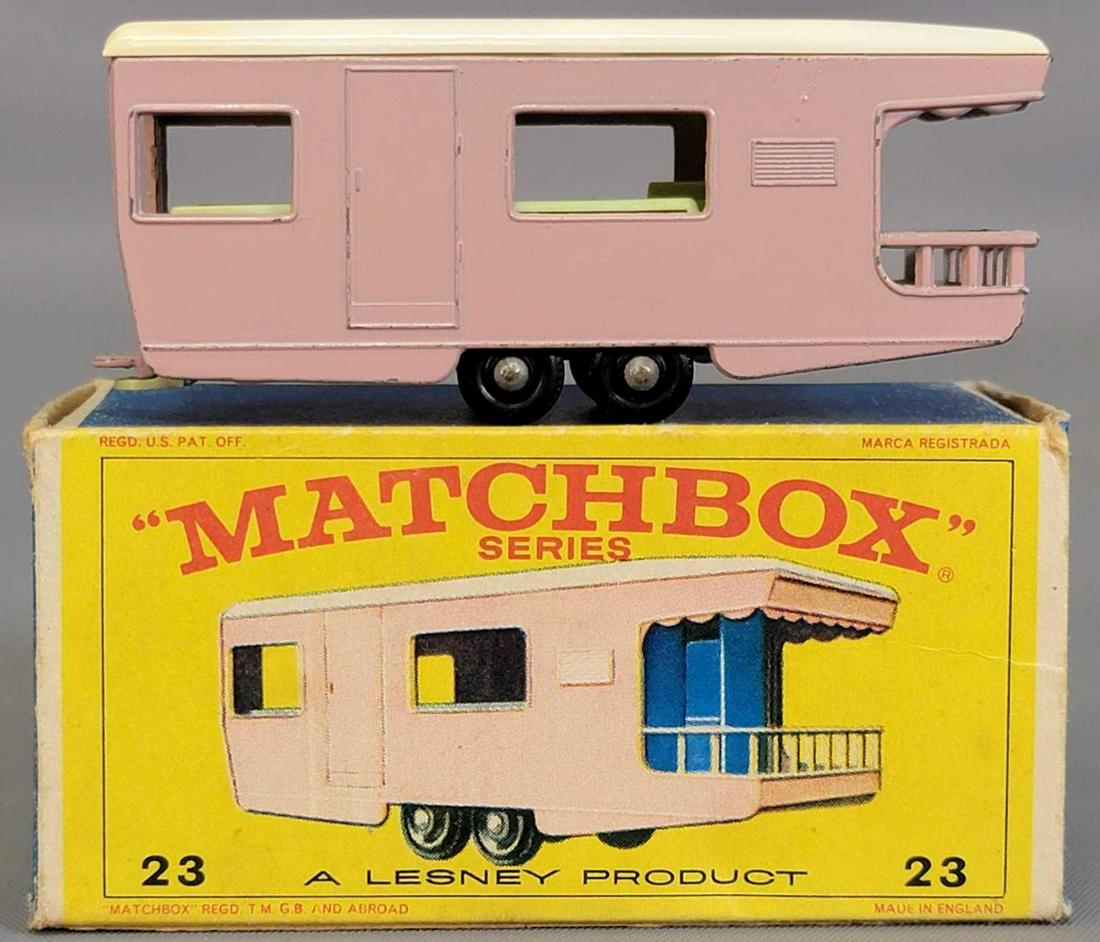 Lesney Matchbox #23 Trailer Caravan in original box (1 of 6)