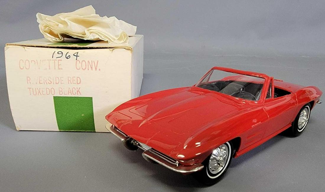 1964 Chevrolet Corvette Convertible Red Dealer Promo (1 of 7)