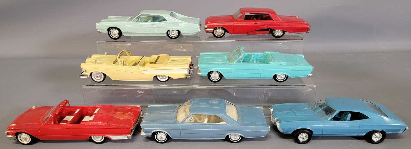 Group of seven AMT Promo cars (1 of 9)