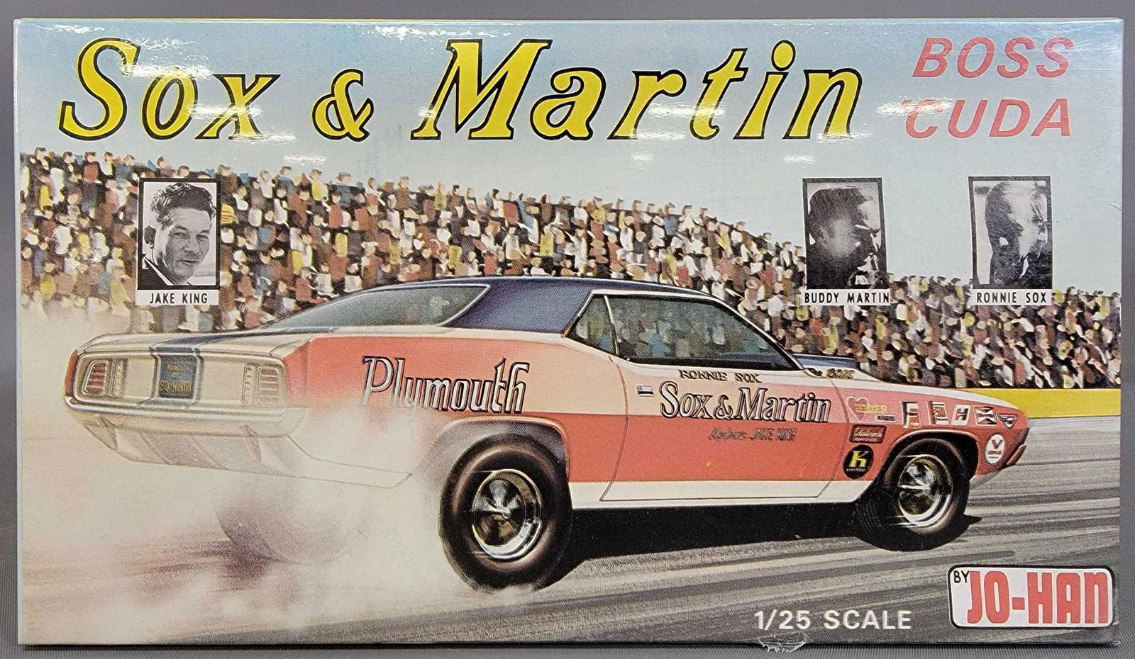 Factory sealed Jo-Han Sox & Martin Boss 'Cuda 1:25 (1 of 5)