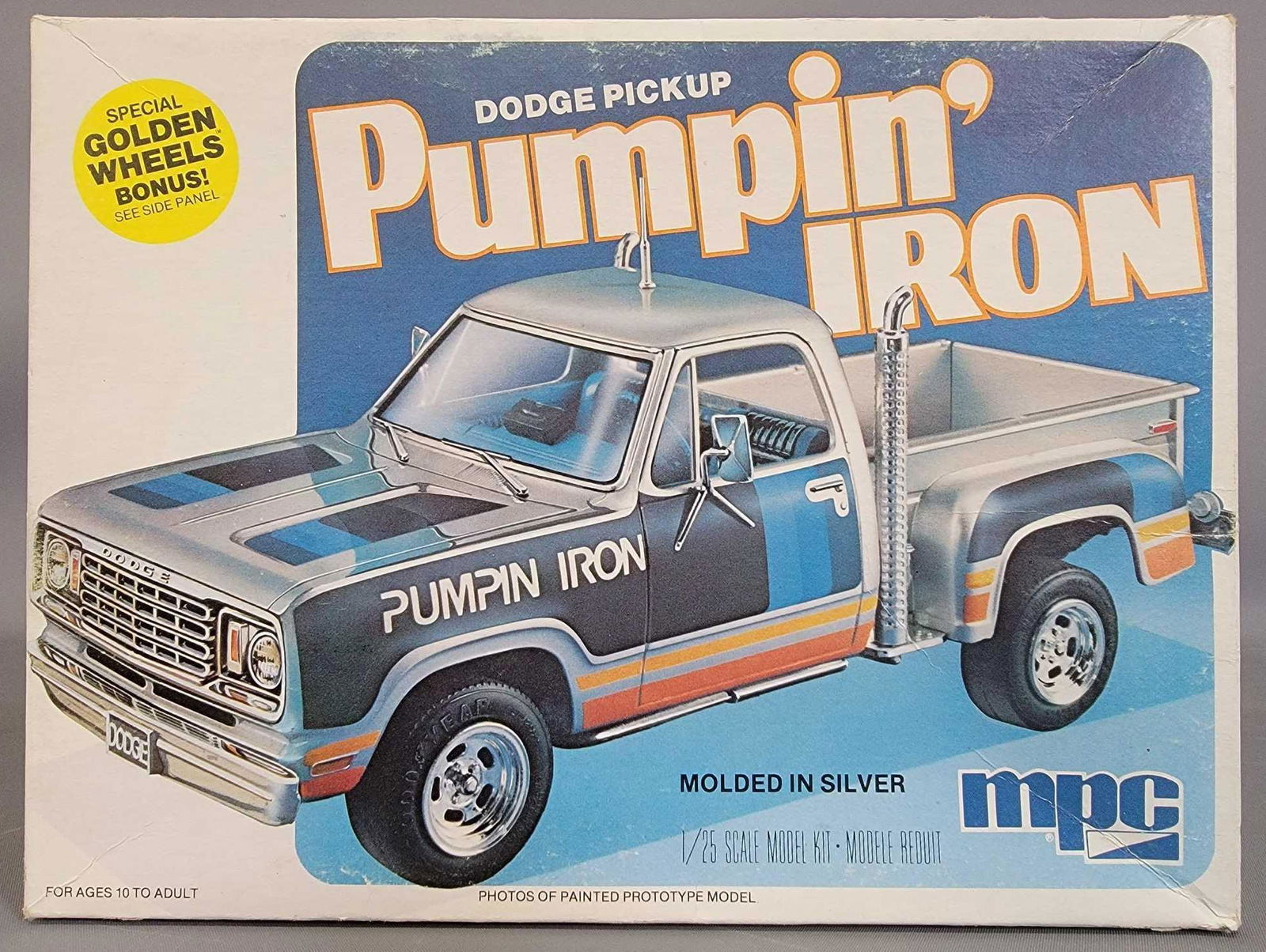 MPC Pumpin' Iron Dodge Pickup 1:25 scale model kit Mint (1 of 6)