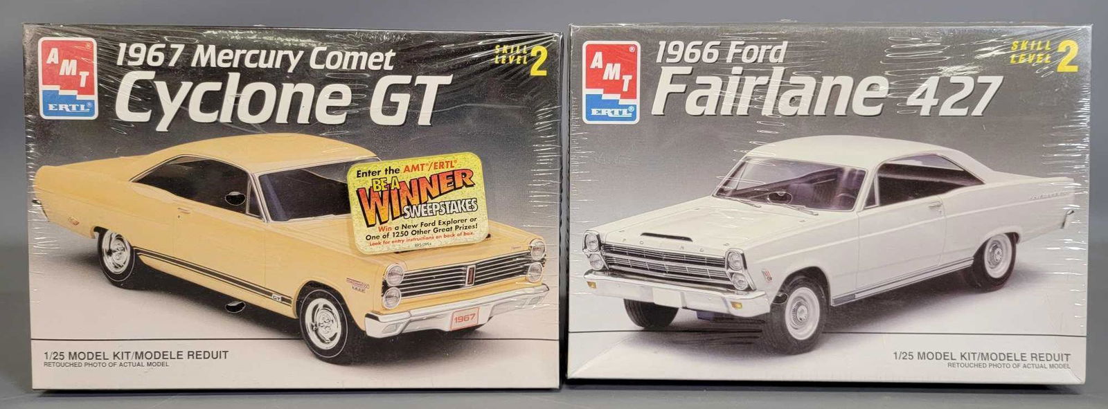 Group of two AMT ERTL Factory sealed  1:25 scale model (1 of 5)