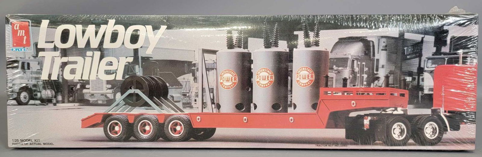 Factory Sealed AMT Lowboy Trailer 1:25 scale model kit (1 of 5)
