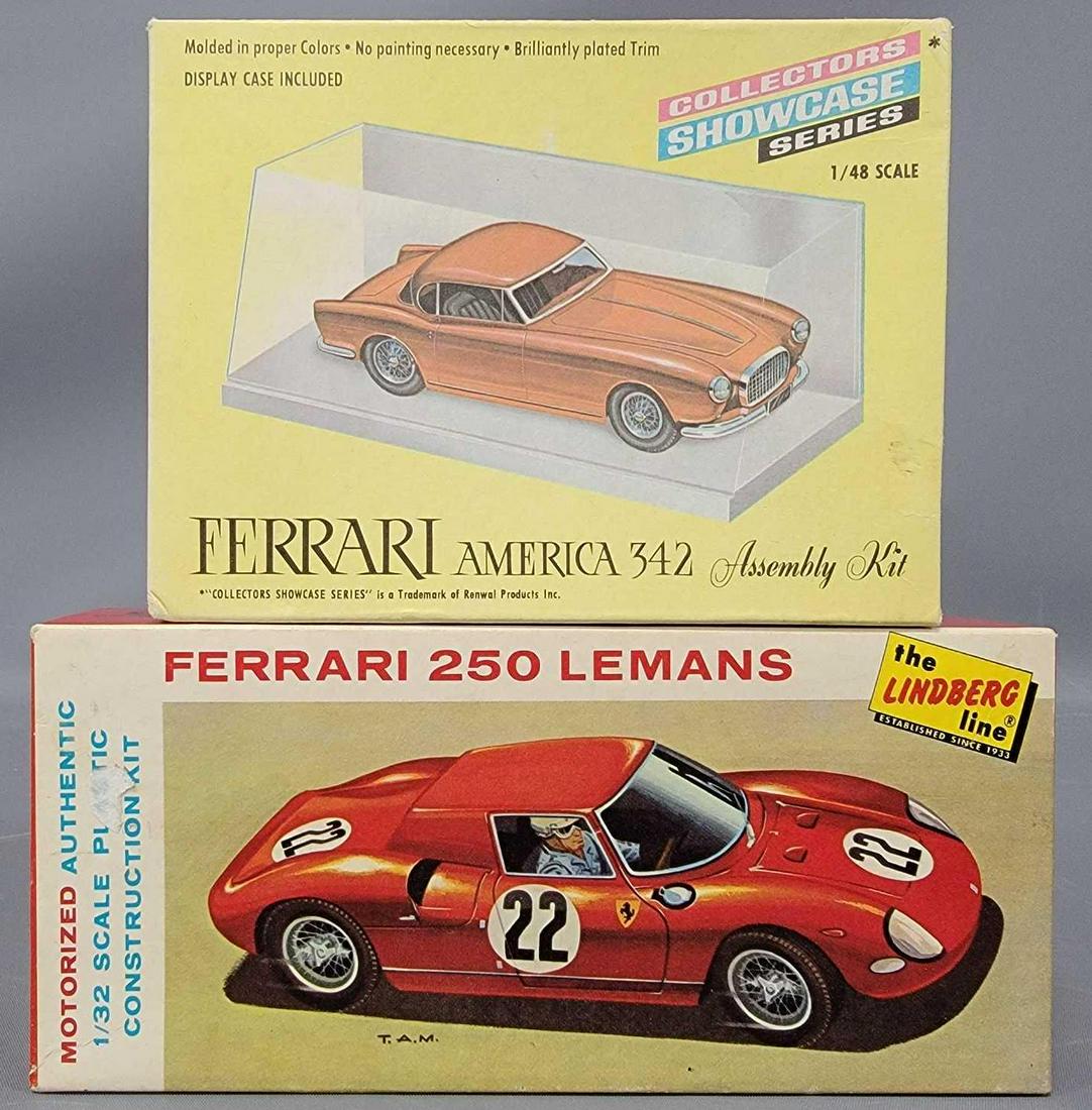 Two unbuilt small scale Ferrari model kits in original (1 of 3)