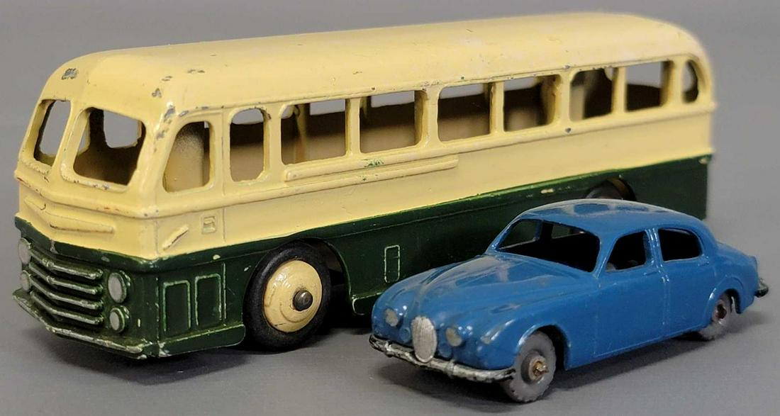 Group of two vintage diecast Dinky Royal Tiger and (1 of 7)