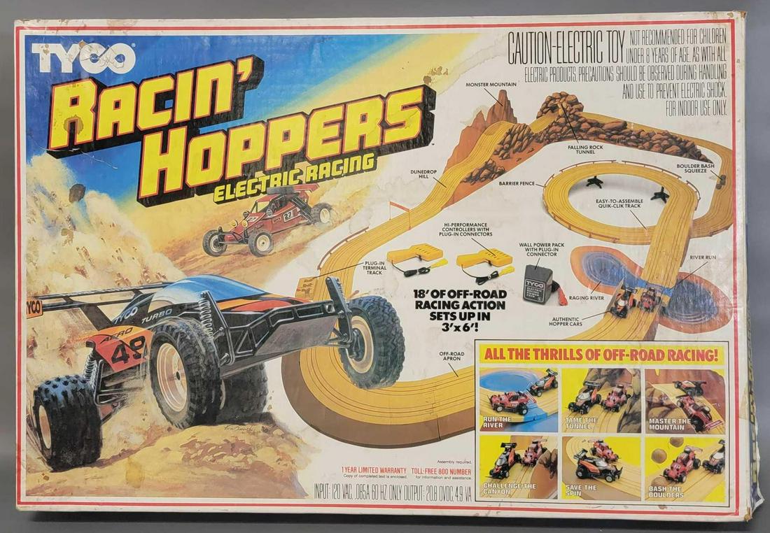 TYCO Racin' Hoppers Electric Racing set in box (1 of 9)
