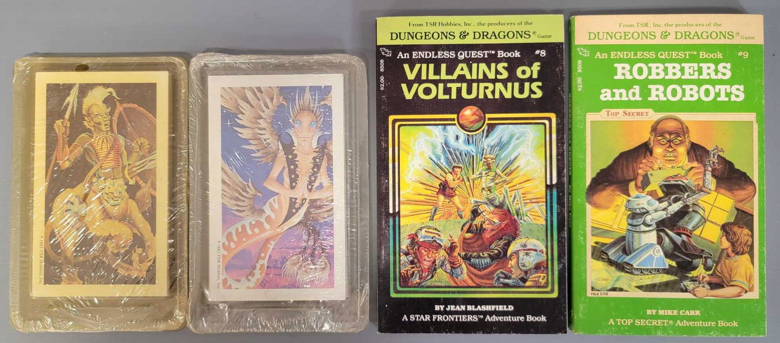 TSR Dungeons and Dragons books and Monster Cards set 3 (1 of 5)