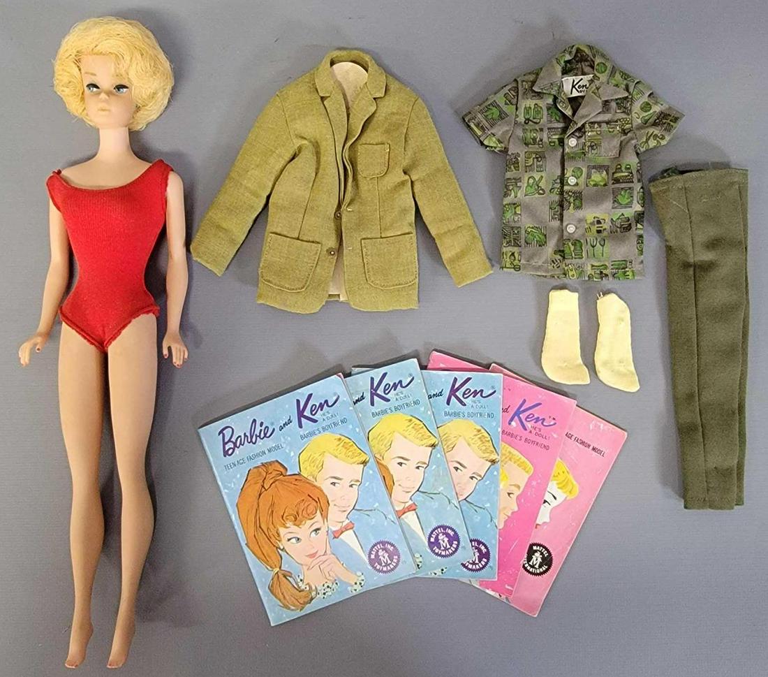 Small group of vintage Mattel Barbie items Bubblecut (1 of 7)