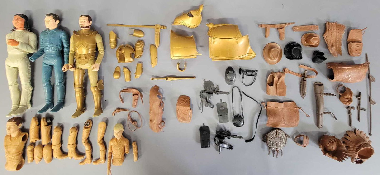 Group of Marx Johnny West and other related figures and (1 of 6)