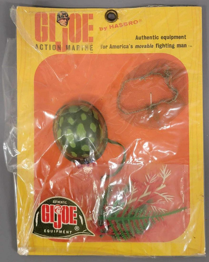 Vintage Hasbro GI Joe Action Marine 7707 Helmet Set on (1 of 3)