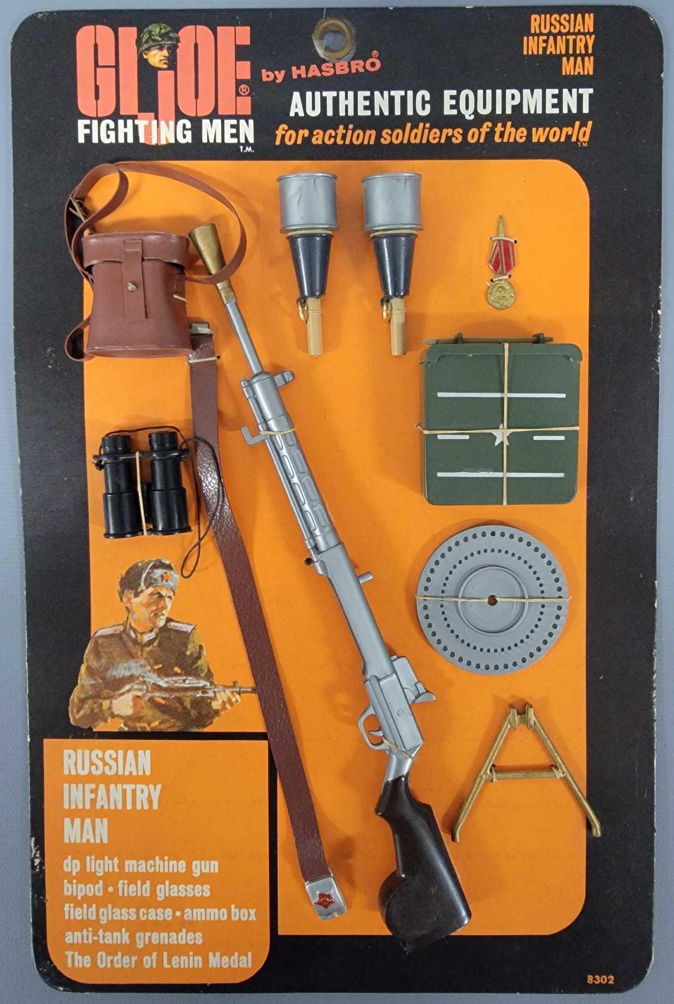 Vintage Hasbro GI Joe 8302 SOTW Russian Infantry man (1 of 3)