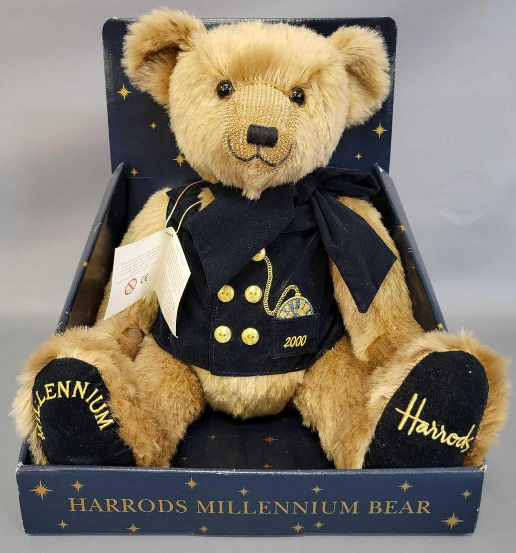 Mint 2000 Harrods Knightsbridge Millennium Bear in (1 of 5)