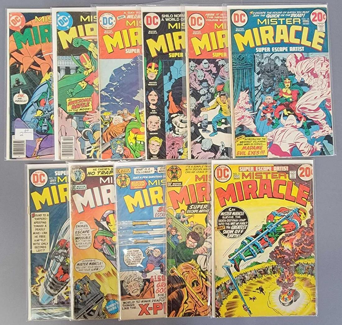 Eleven Mister Miracle 1-20 G/VG-FN 3.0-6.0 (1 of 3)