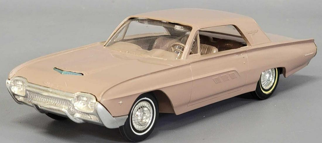 1963 Rose Beige Ford Thunderbird Hardtop dealer promo (1 of 7)