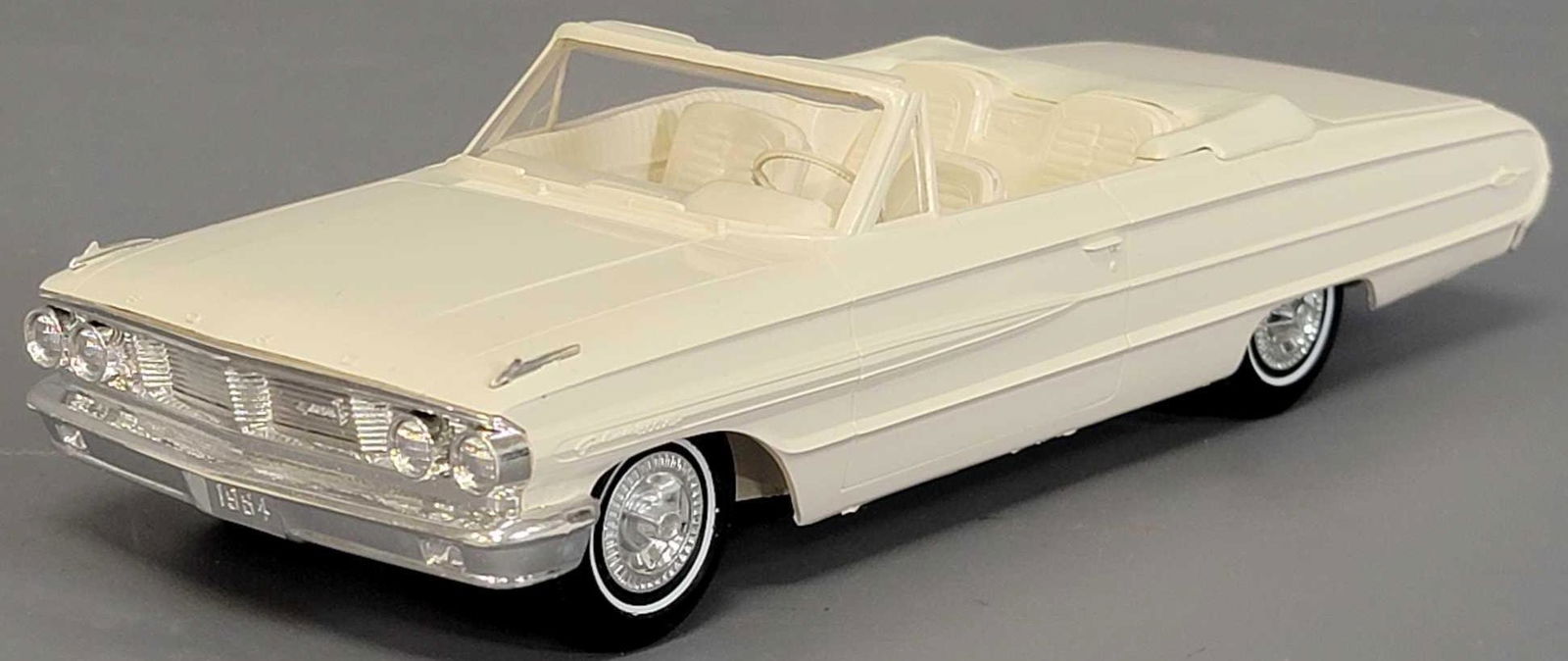 1964 white Ford Galaxie 500 XL Convertible dealer promo (1 of 7)
