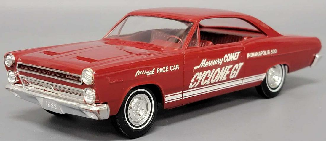 1966 red Mercury Comet Cyclone GT Pace Car dealer promo (1 of 8)