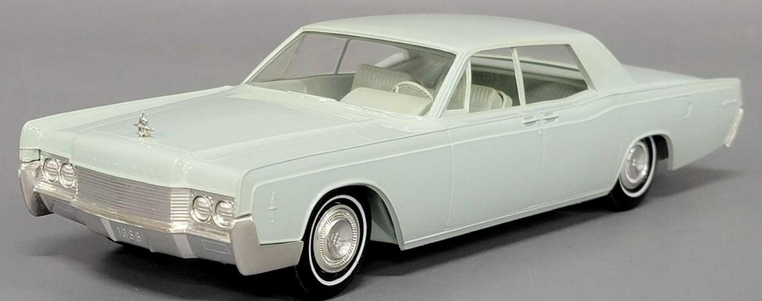 1966 light blue Lincoln Continental dealer promo car (1 of 7)