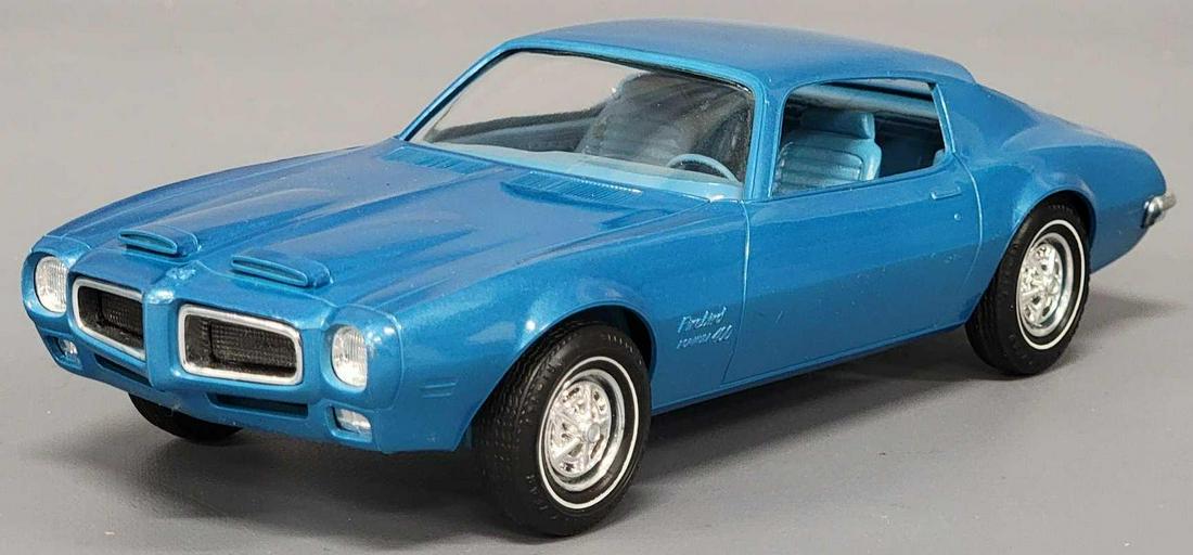 1970 blue Pontiac Firebird Formula 400 dealer promo car (1 of 7)