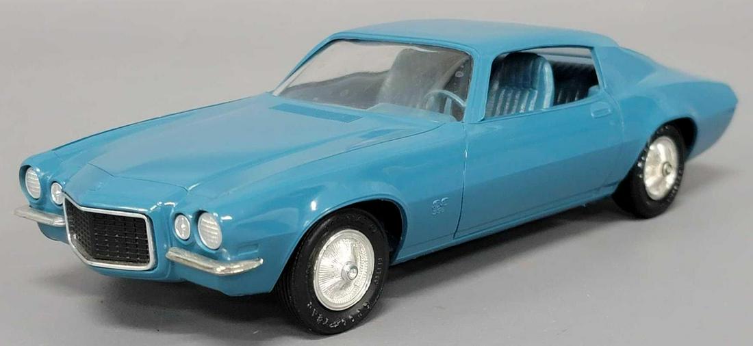 1972 blue Chevrolet Camaro SS 396 2 door coupe dealer (1 of 9)