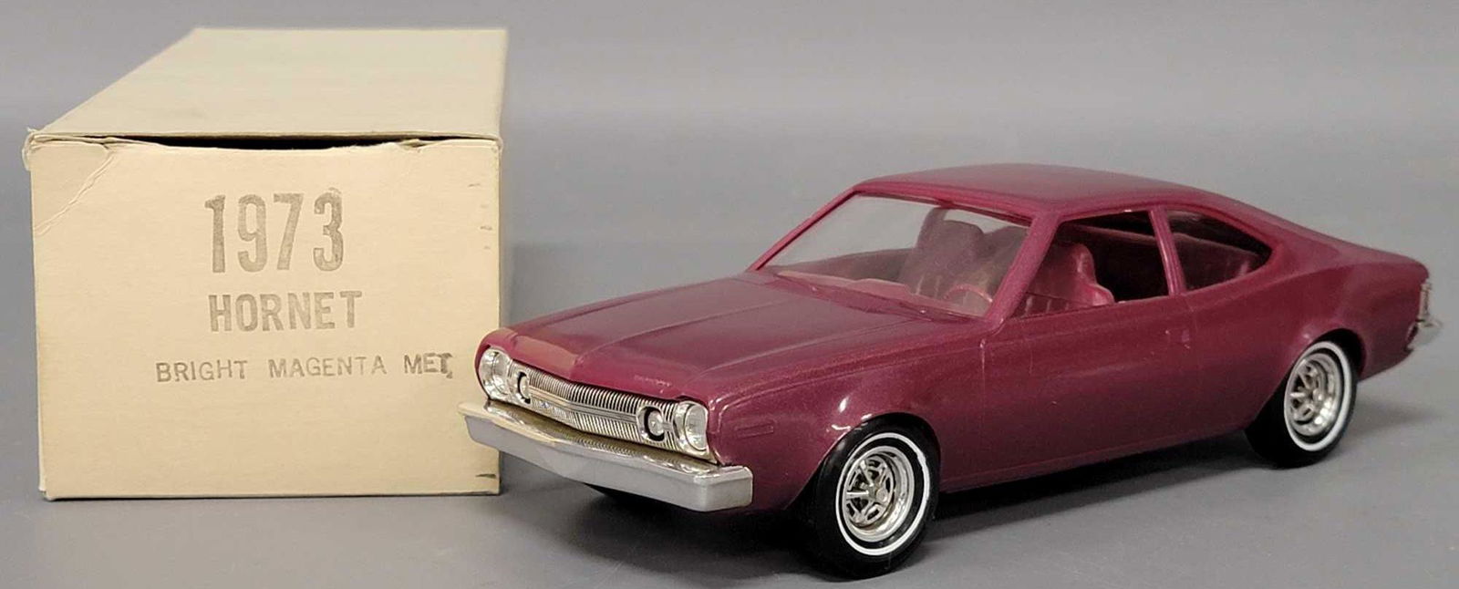 1973 bright magenta metallic Jo-Han AMC Hornet 2 door (1 of 7)