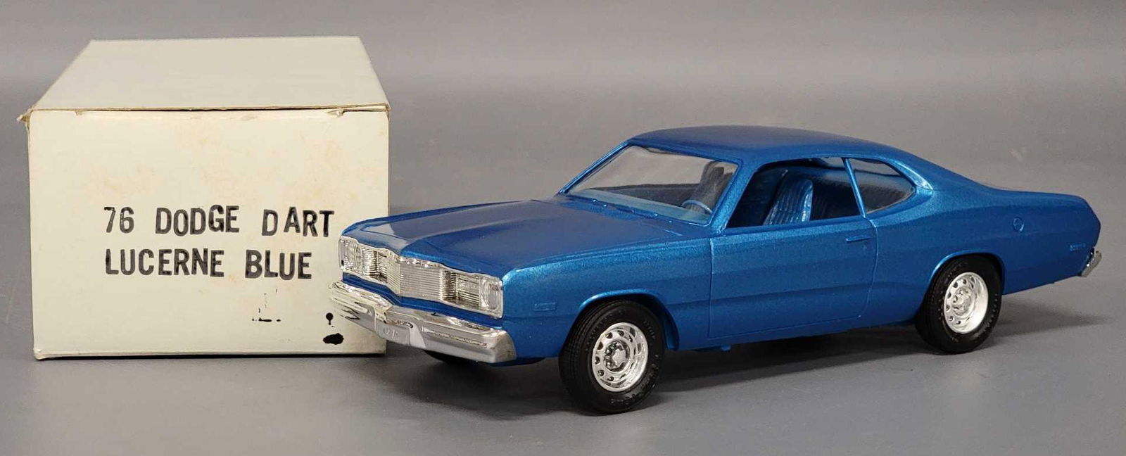 1976 lucerne blue Dodge Dart dealer promo car in (1 of 7)
