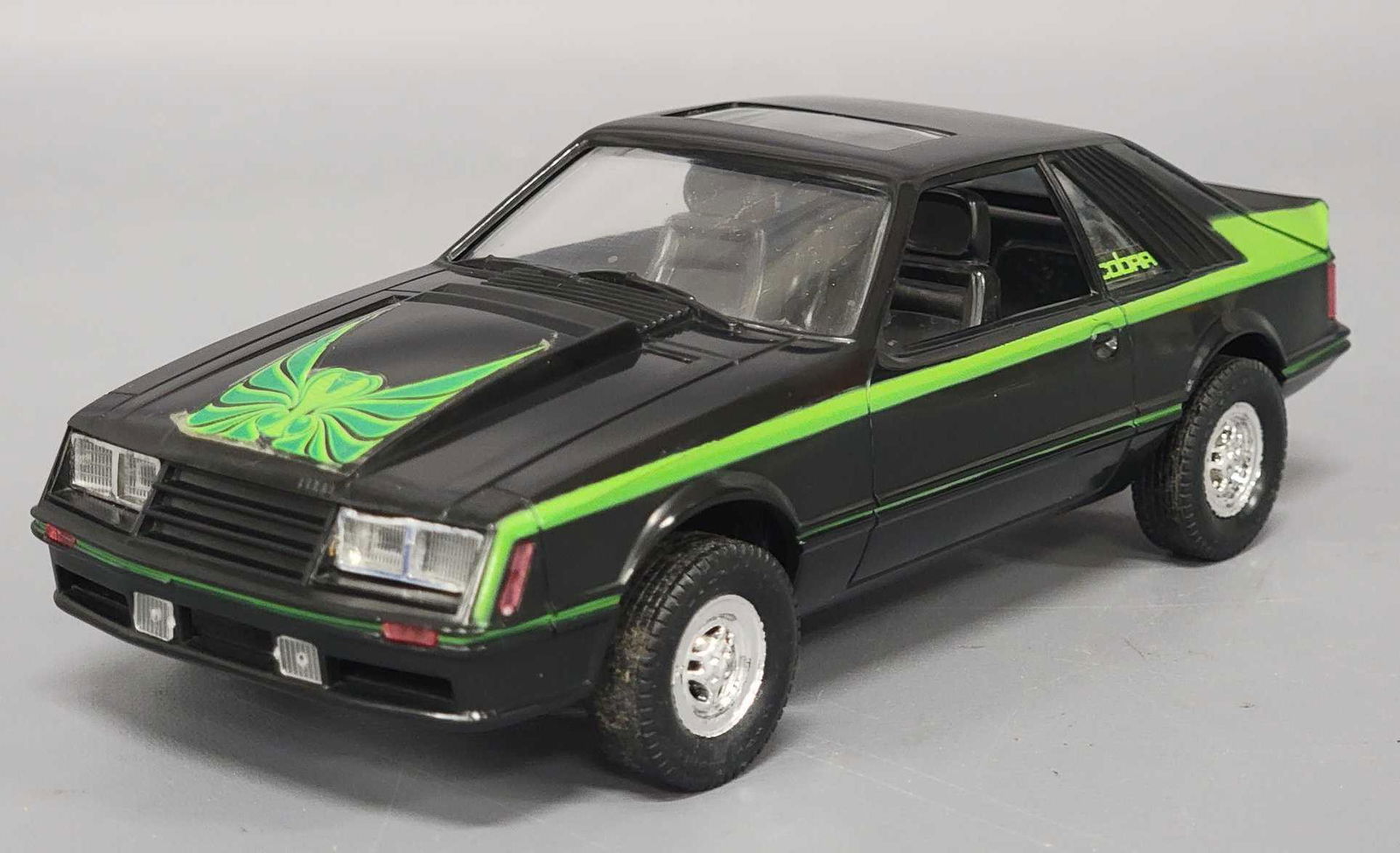 1981 black Ford Mustang Cobra Coupe dealer promo car (1 of 7)