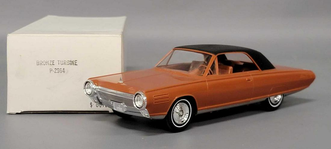 1964 X-EL bronze Chrysler Turbine dealer promo car in (1 of 7)