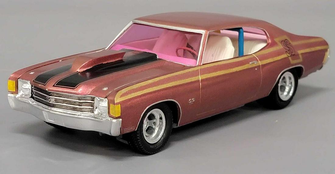 Hank Borger built up 1/25 scale 1972 Chevy Chevelle SS (1 of 9)