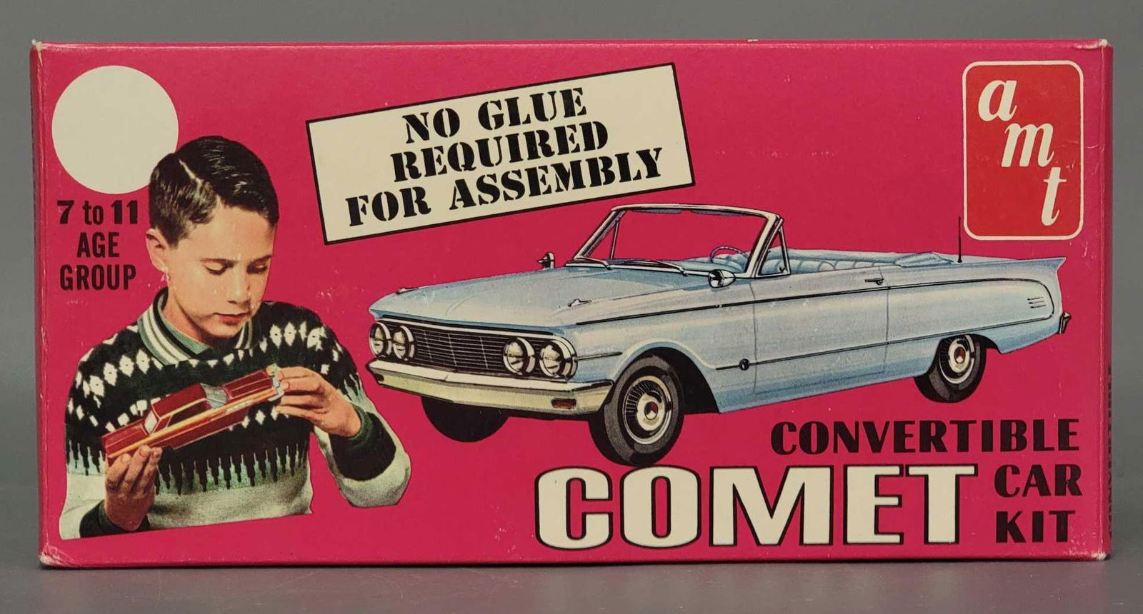 AMT 4310-100 Convertible Comet car kit unbuilt in (1 of 4)
